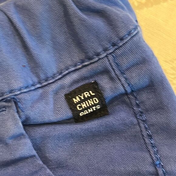 Mayoral Boys Adjustable Waist Blue Pants - Size 6 - Picture 4 of 7